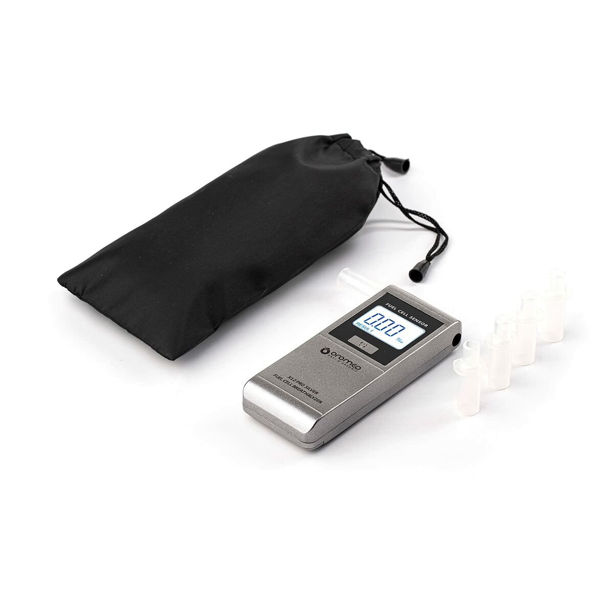 Tech digitale alcoholmeter Oromed X12 Pro Silver Zilverkleurig